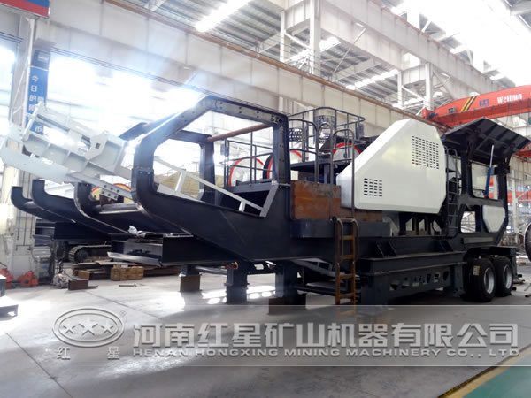 移動反擊式破碎機 移動反擊式破碎機