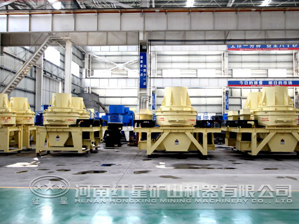 制砂機(jī)生產(chǎn)車間 制砂機(jī)生產(chǎn)車間