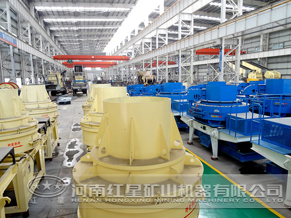 制砂機(jī)生產(chǎn)車(chē)間 制砂機(jī)生產(chǎn)車(chē)間