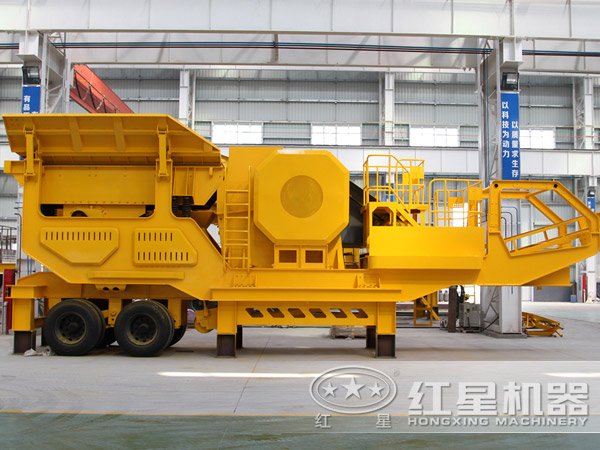 車(chē)載移動(dòng)石子破碎機(jī) 車(chē)載移動(dòng)石子破碎機(jī)