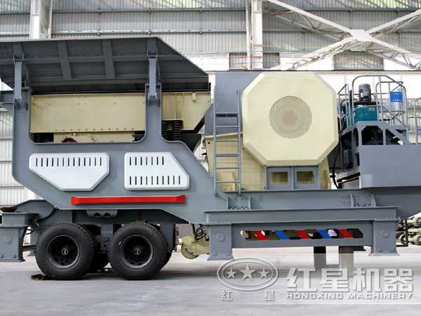 紅星小型移動碎石機 紅星小型移動碎石機