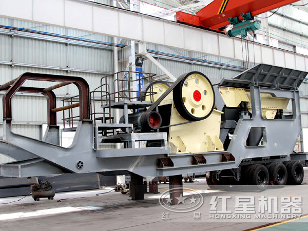 顎式移動破碎站 顎式移動破碎站