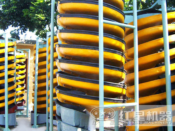 螺旋溜槽設(shè)備圖 螺旋溜槽設(shè)備圖