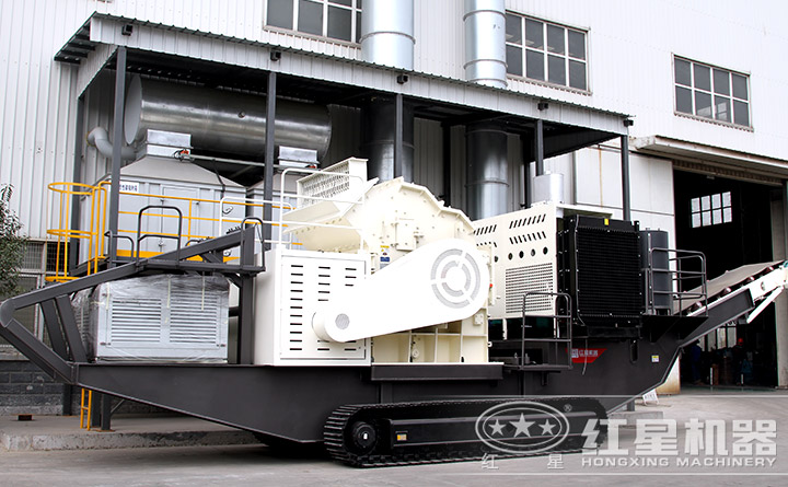 移動破碎站設(shè)備實拍圖 移動破碎站設(shè)備實拍圖