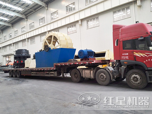 甘肅金昌花崗巖破碎加工項(xiàng)目發(fā)貨現(xiàn)場(chǎng) 甘肅金昌花崗巖破碎加工項(xiàng)目發(fā)貨現(xiàn)場(chǎng)