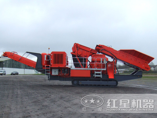 履帶式移動(dòng)破碎站 履帶式移動(dòng)破碎站