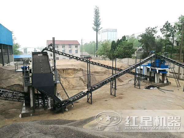 VSI打沙機(jī)作業(yè)現(xiàn)場(chǎng) VSI打沙機(jī)作業(yè)現(xiàn)場(chǎng)