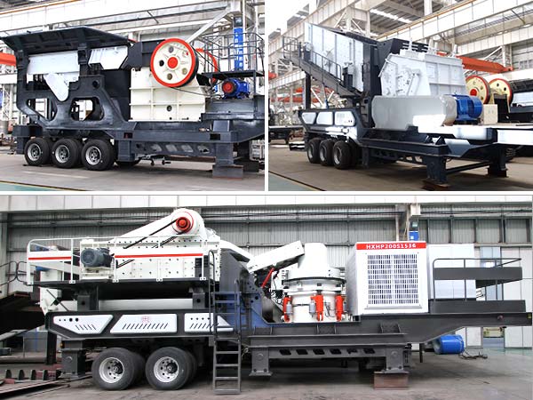 車載流動(dòng)破石機(jī)配置多樣性 車載流動(dòng)破石機(jī)配置多樣性