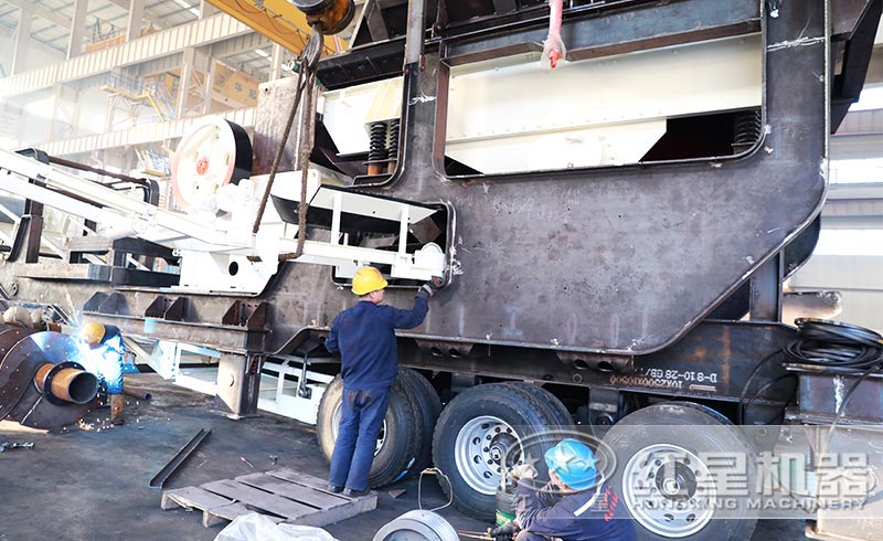 建筑垃圾破碎生產(chǎn)車間 建筑垃圾破碎生產(chǎn)車間