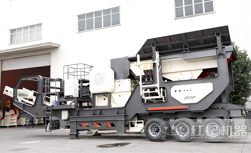 輪胎移動破碎機 輪胎移動破碎機