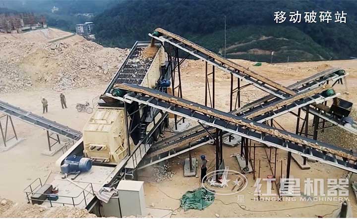 移動(dòng)建筑垃圾破碎生產(chǎn)線 移動(dòng)建筑垃圾破碎生產(chǎn)線