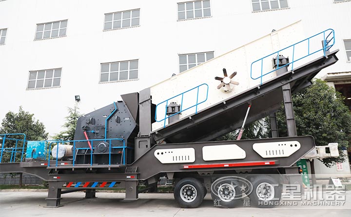 移動石灰石粉碎機 移動石灰石粉碎機