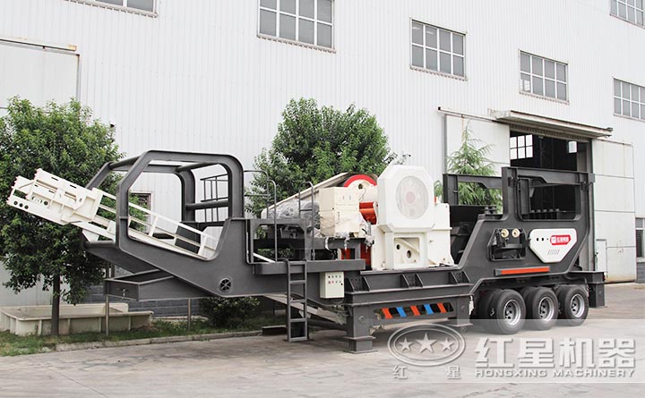 移動(dòng)式廢舊水泥塊粉碎機(jī) 移動(dòng)式廢舊水泥塊粉碎機(jī)