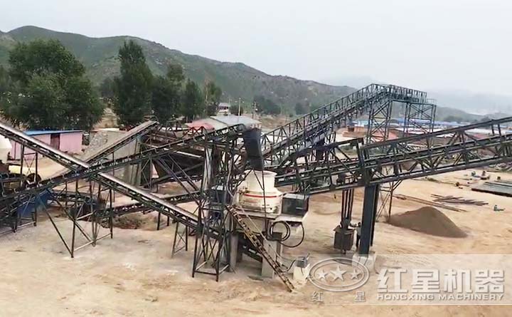 大型制砂生產(chǎn)線現(xiàn)場(chǎng) 大型制砂生產(chǎn)線現(xiàn)場(chǎng)