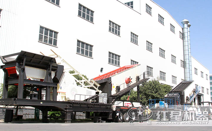 移動型礦用篩分破碎一體機設(shè)備 移動型礦用篩分破碎一體機設(shè)備