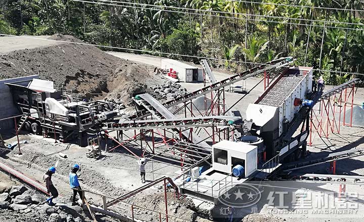 移動制砂現(xiàn)場 移動制砂現(xiàn)場