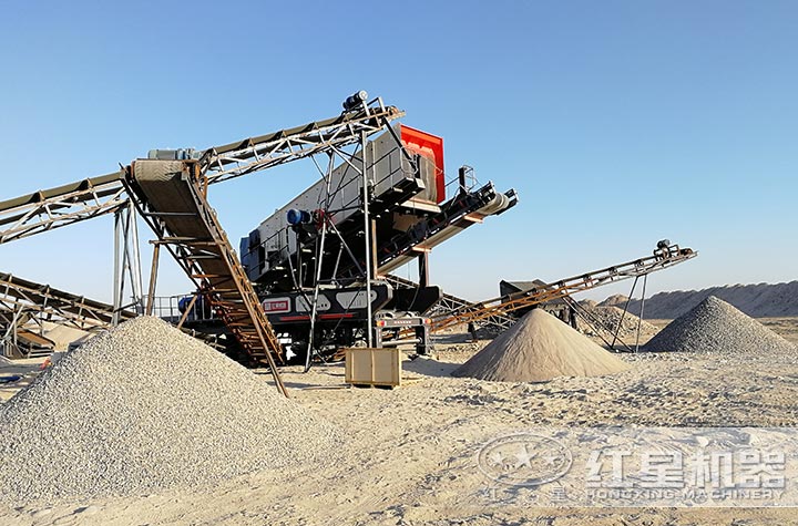 移動(dòng)制砂生產(chǎn)線 移動(dòng)制砂生產(chǎn)線