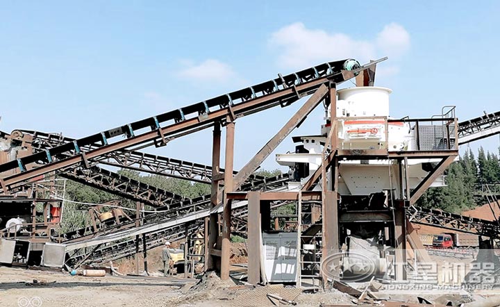 HVI制砂機(jī)現(xiàn)場圖 HVI制砂機(jī)現(xiàn)場圖