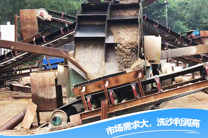 砂石需求量大，洗沙廠洗沙利潤(rùn)高