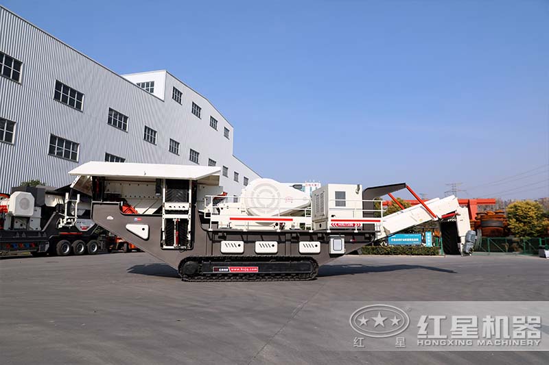 大型移動顎式破碎機(jī) 大型移動顎式破碎機(jī)