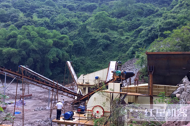 山東客戶現(xiàn)場，設(shè)備配置：錘破