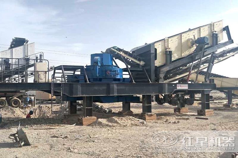 移動(dòng)制砂機(jī)生產(chǎn)現(xiàn)場(chǎng) 移動(dòng)制砂機(jī)生產(chǎn)現(xiàn)場(chǎng)