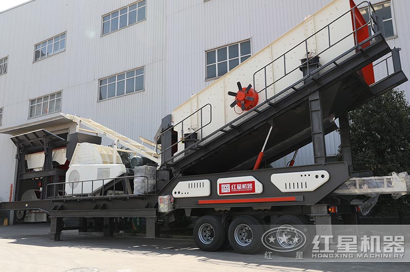 輪胎式流動破石子機 輪胎式流動破石子機