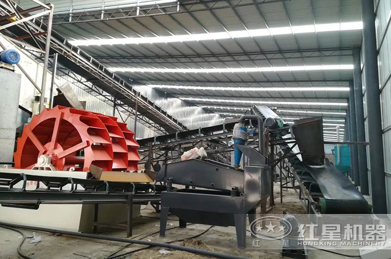 洗砂機生產(chǎn)現(xiàn)場 洗砂機生產(chǎn)現(xiàn)場