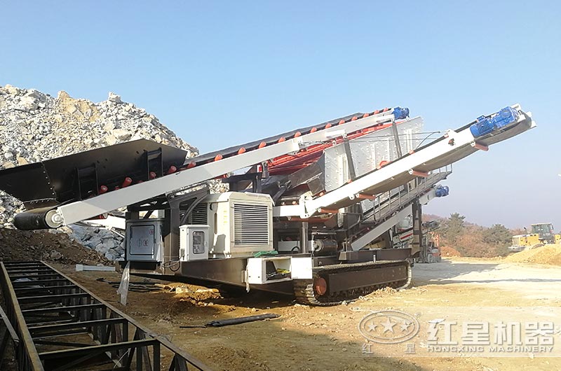 履帶式移動破碎站 履帶式移動破碎站