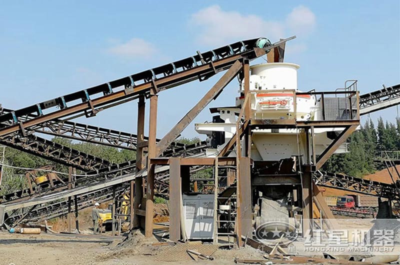 固定式制砂生產(chǎn)線現(xiàn)場(chǎng) 固定式制砂生產(chǎn)線現(xiàn)場(chǎng)