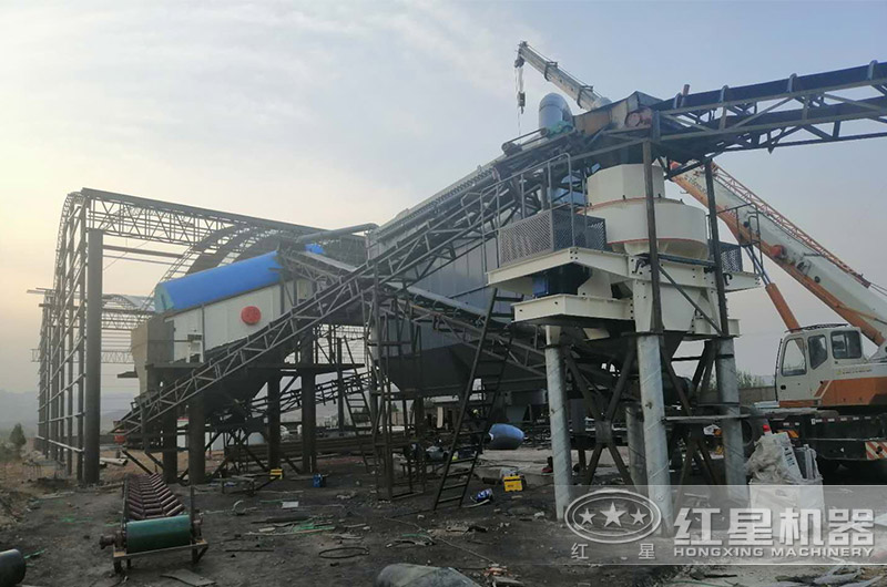 大理石制砂加工現(xiàn)場 大理石制砂加工現(xiàn)場